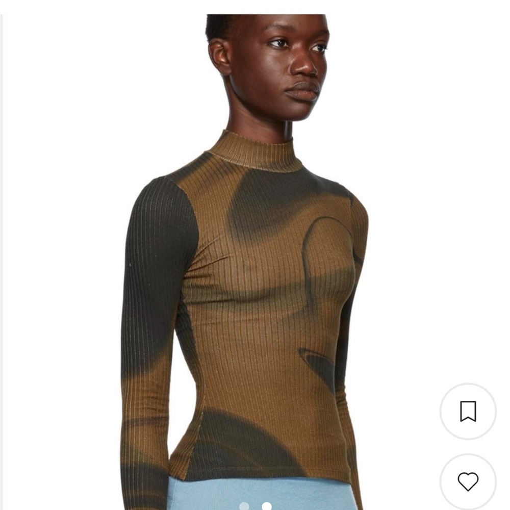 Paloma Wool Brown Mila Turtleneck
